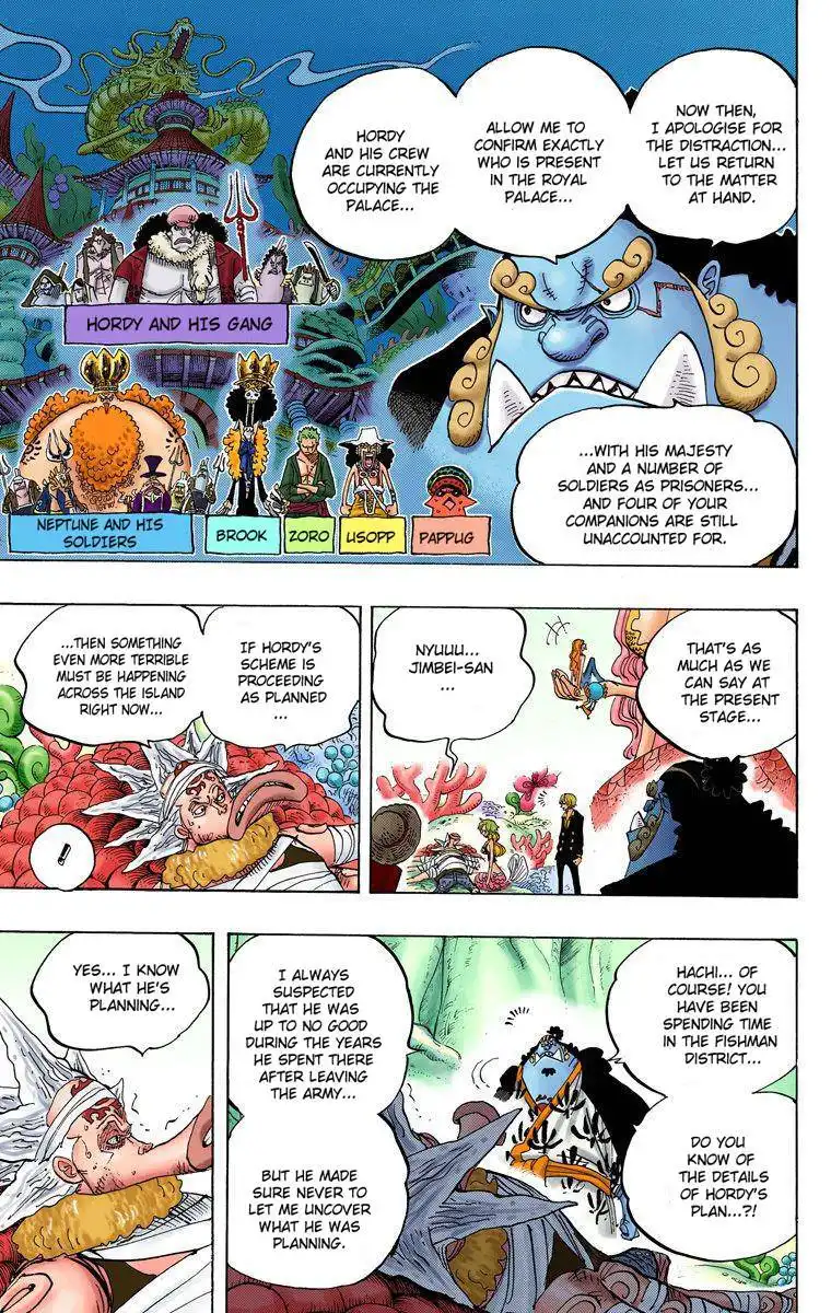 One Piece - Digital Colored Comics Chapter 619 35
